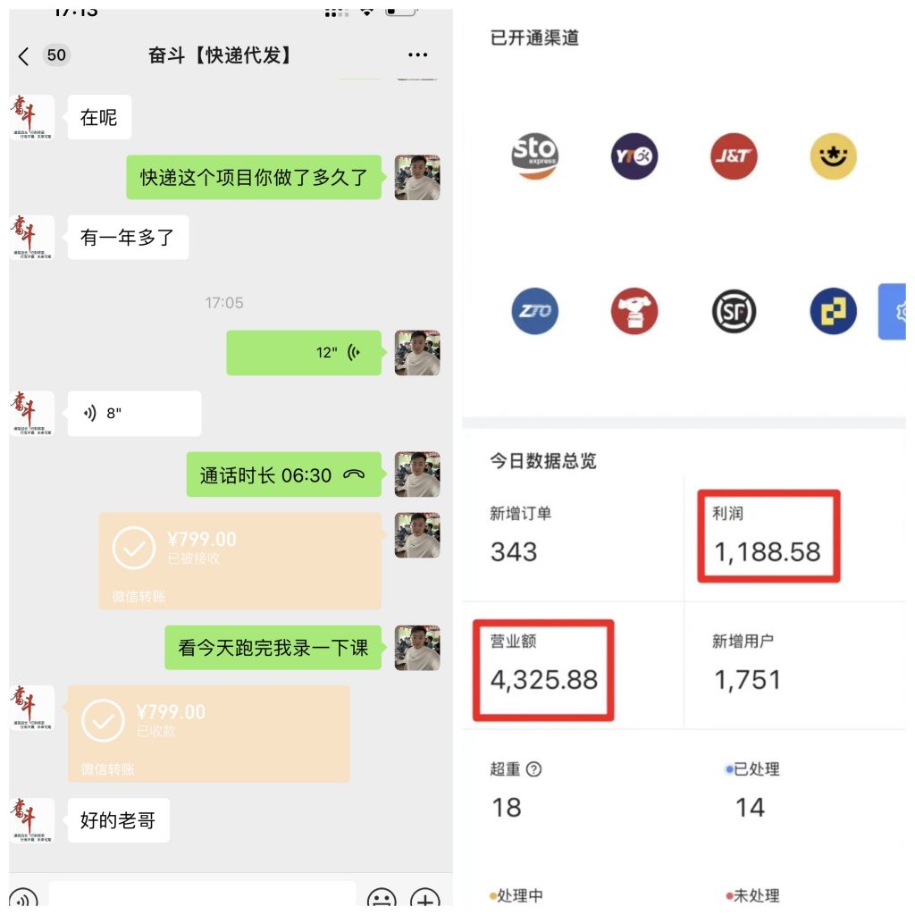 图片[2] 快递CPS项目，小白轻松月入过万，每天仅需2小时 老秦